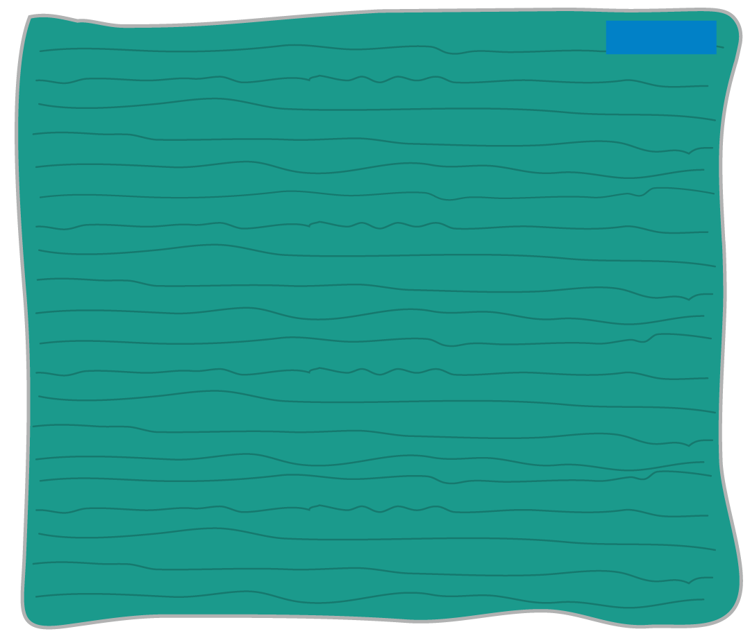 Gaze-Bauchtücher 20 RX, unsteril