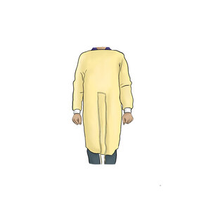Schutzkittel gelb, unsteril