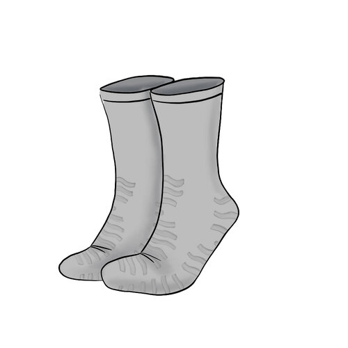 Patienten-Socken, Grösse XXL