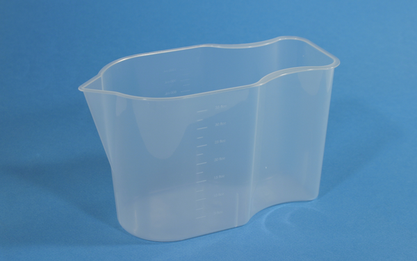 Massbecher Plastik PP 1000ml, steril