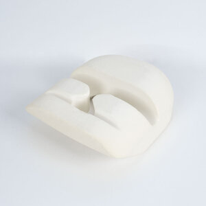 Prone face cushion 'Zermatt', small