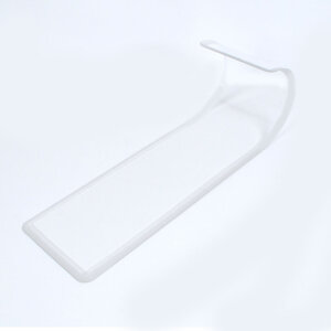 Armhalterung Tramelan transparent, rund.