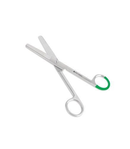 Schere chirurgisch stumpf/stumpf, steril