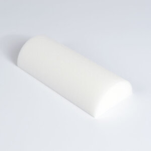 Schaumstoff-Halbrolle weiss, 200 x 90 mm