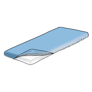 Spitalbett-Matratzenbezug